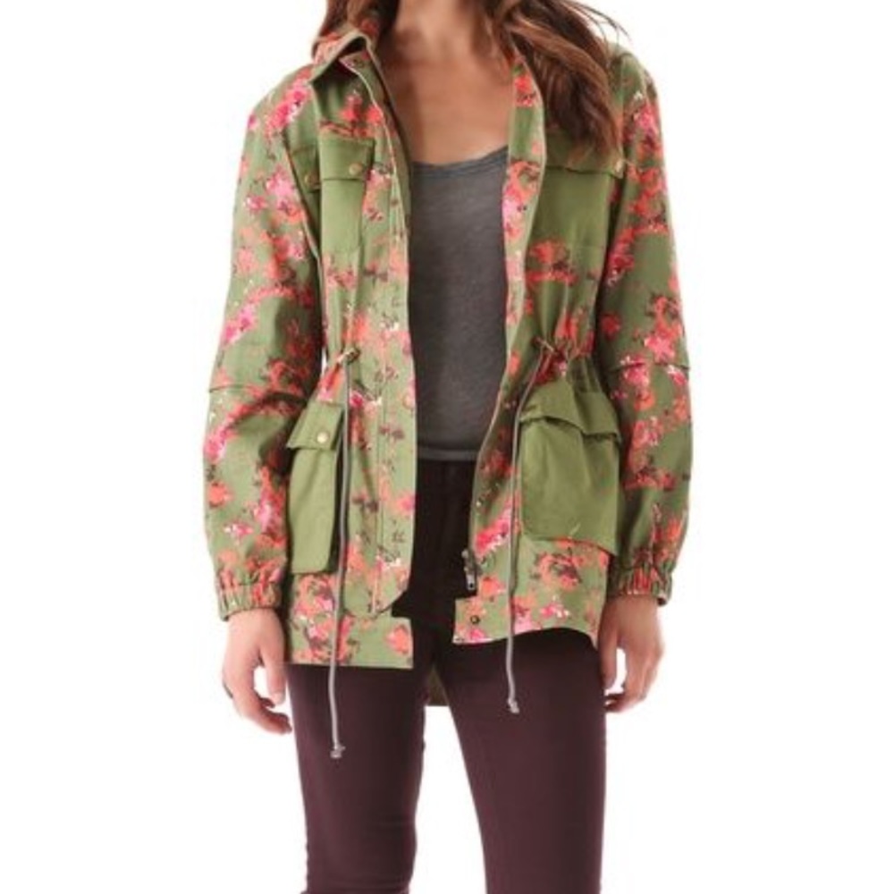 💥 SOLD Unique Thakoon Floral Camo Jacket.